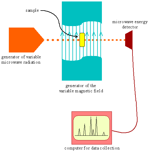 Schematic of our hypothetical microwave spectrometer.